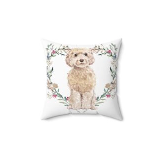 Champagne Cockapoo Pillow