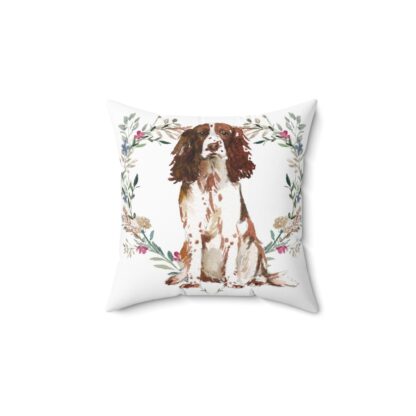 Brown English Springer Spaniel Pillow