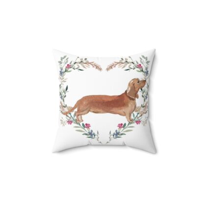 Tan Dachshund Pillow