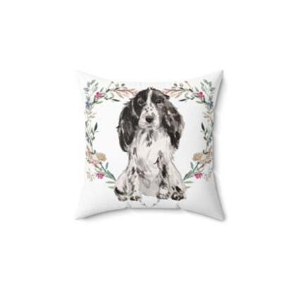 Black Cocker Spaniel Pillow