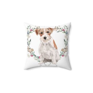 Wire Haired Jack Russell Pillow