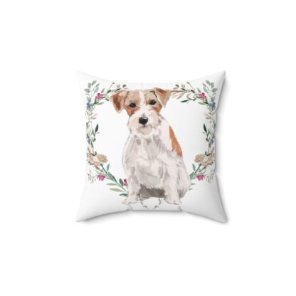 Wire Haired Jack Russell Pillow